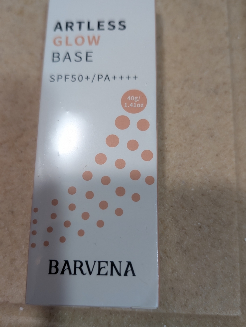 Barvena Artless Glow Base SPF50+ PA++++ - Peach
